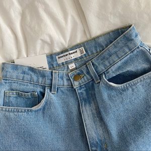 NWT Original American Apparel High Waist Mom Jeans